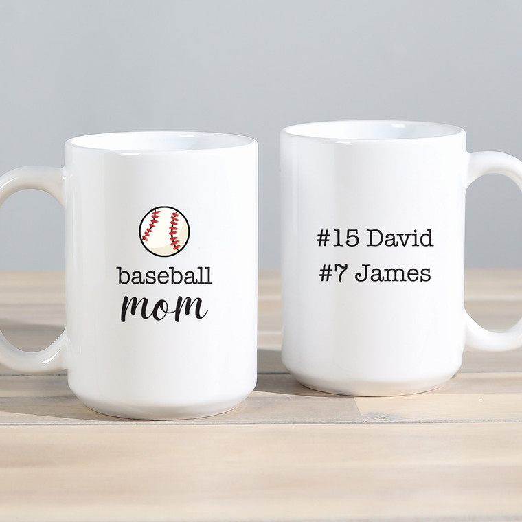 Personalized Mom Coffee Mug