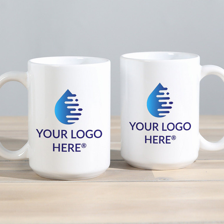 Personalized Logo Coffee Mugs 11 oz for Bulk Orders — custom engraved in Indiana