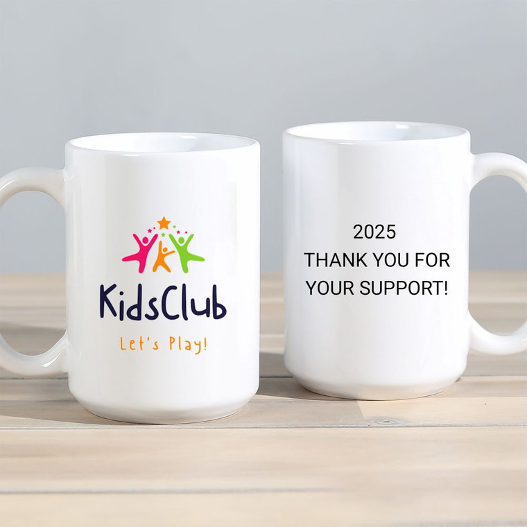 Personalized Logo Coffee Mugs 15 oz for Bulk Orders — custom engraved in Indiana