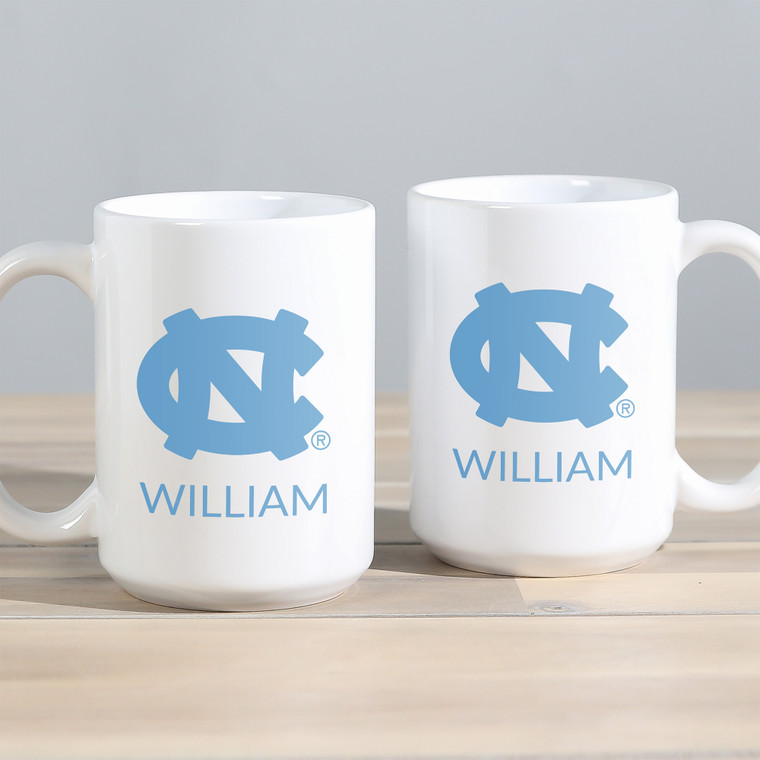 Personalized UNC Tar Heels Coffee Mug