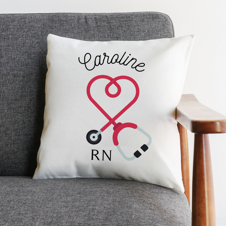 Personalized Nursing Decorative Throw Pillow