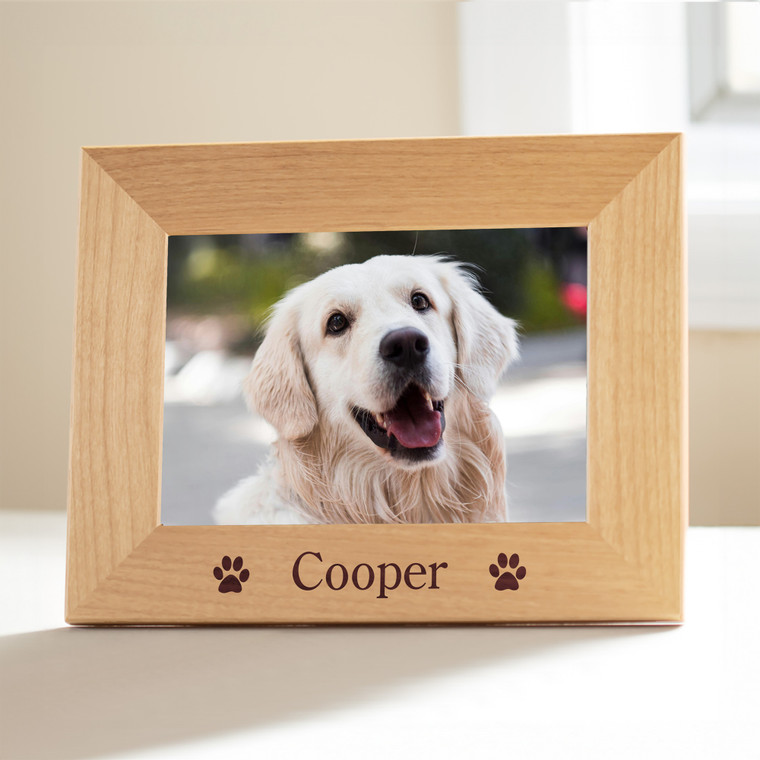 Personalized Pet Picture Frame — custom engraved in Indiana