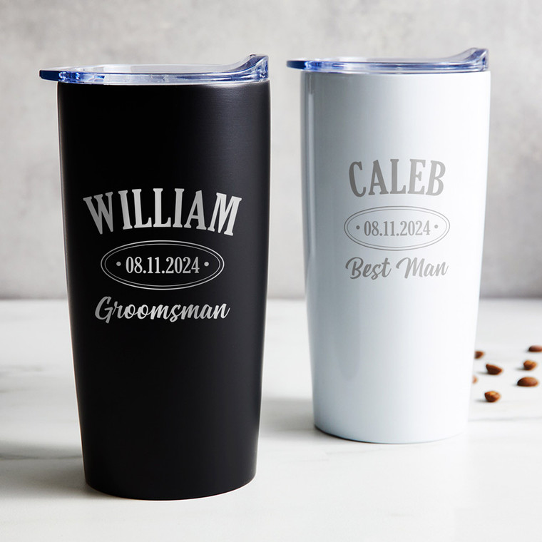 Mr and Mrs Epoxy Tumbler Set Bridal Gifts Newly Wed Tumblers