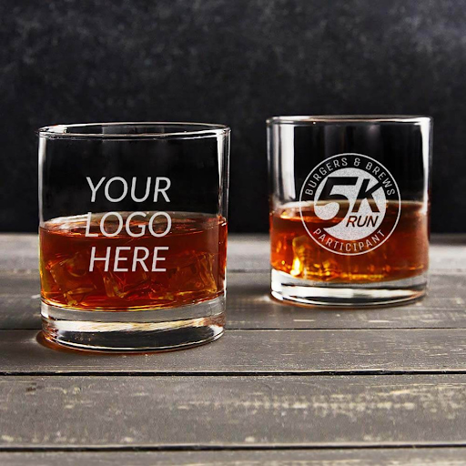 Featured seasonal promotional item with custom logo