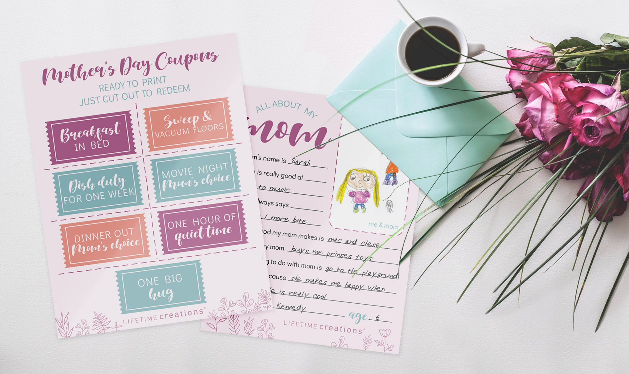 Free Printable Mother's Day Coupons & Questionnaire (2026)