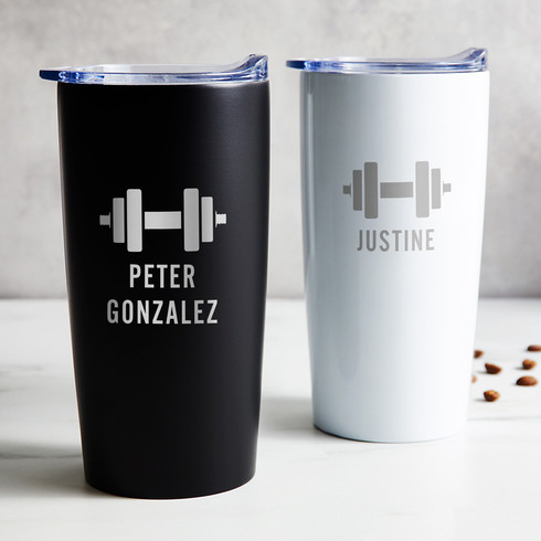 Hustle For That Muscle - Personalized Gifts Custom Fitness Tumbler For —  GearLit