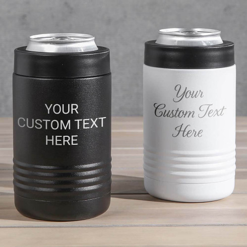 Insulated Engraved Can Cooler for 12oz and 16 oz