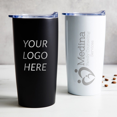 Customer Gift Logo Tumblers. Company Logo 30 Oz Stainless Steel Insulated  Tumblers. Business Gifts Client Gift Custom Logo Tumbler Employee 