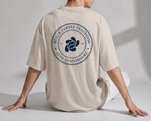 WWR 25th Anniversary T-Shirt, Cream