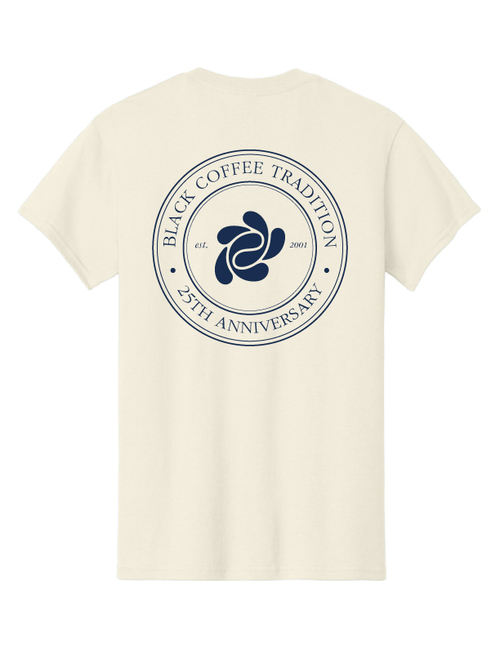 WWR 25th Anniversary T-Shirt, Cream