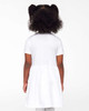 Rabbit Skins 5333 Toddler Fine Jersey Dress | White
