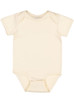 Rabbit Skins 4424 Infant Fine Jersey Bodysuit | Natural