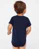 Rabbit Skins 4424 Infant Fine Jersey Bodysuit | Navy