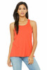 Bella+Canvas 8800 Flowy Racerback Tank Top | Coral