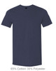 Gildan 980  Softstyle® Lightweight T-Shirt | Heather Navy