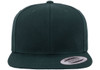 Yupoong YU6089M Flat Bill Snapback Hat | Spruce