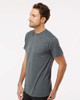 M&O 3541 Deluxe Blend T-shirt | Heather Charcoal