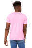 Bella+Canvas 3001CVC Jersey Short Sleeve Tee | Heather Bubble Gum