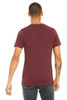 Bella+Canvas 3001CVC Jersey Short Sleeve Tee | Heather Cardinal