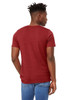 Bella+Canvas 3001CVC Jersey Short Sleeve Tee | Heather Canvas Red