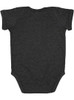 Rabbit Skins 4424 Infant Fine Jersey Bodysuit | Vintage Smoke