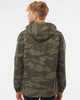 Independent Trading Co. EXP94NAW Nylon Anorak Jacket | Forest Camo