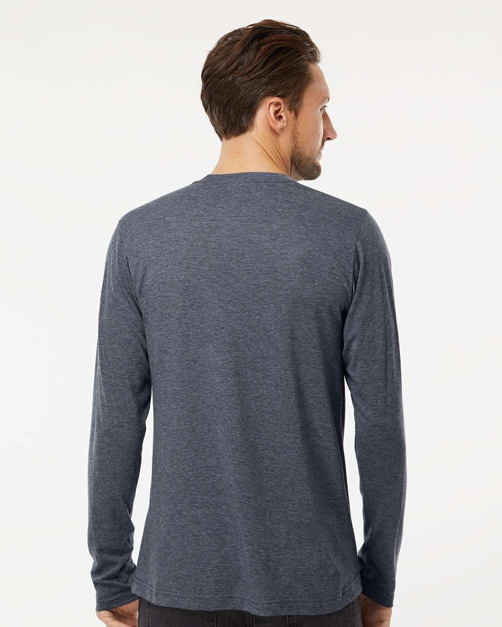 M&O 3520 Poly-Blend Long Sleeve T-shirt | Saveonblanks.ca