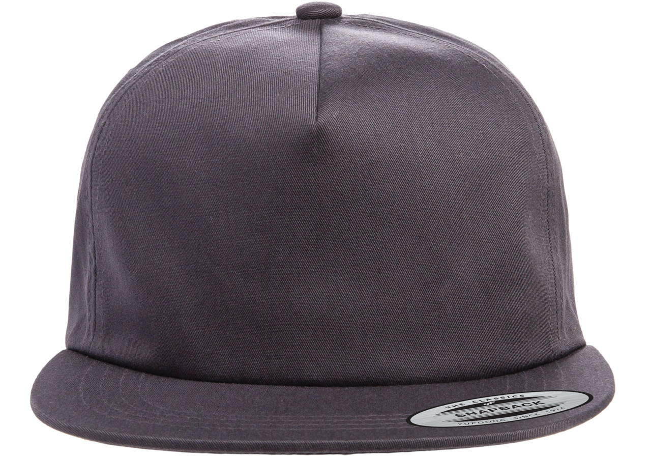 Yupoong 6502 Unstructured Five-Panel Snapback Cap | Saveonblanks.ca