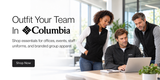 Columbia Jackets and Apparel for Teams, Offices and Events