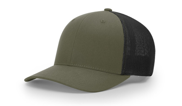 110 Richardson Trucker R-Flex Cap | Loden/ Black