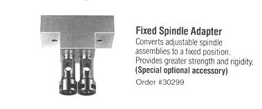 MD Fixed Spindle Bar