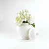 8 Oak Lane Home Decor White Textured Ginger Jar - Small