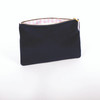 8 Oak Lane Cute Navy Velvet Flat Pouch - Large