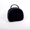 8 Oak Lane Cute Navy Velvet Train Case