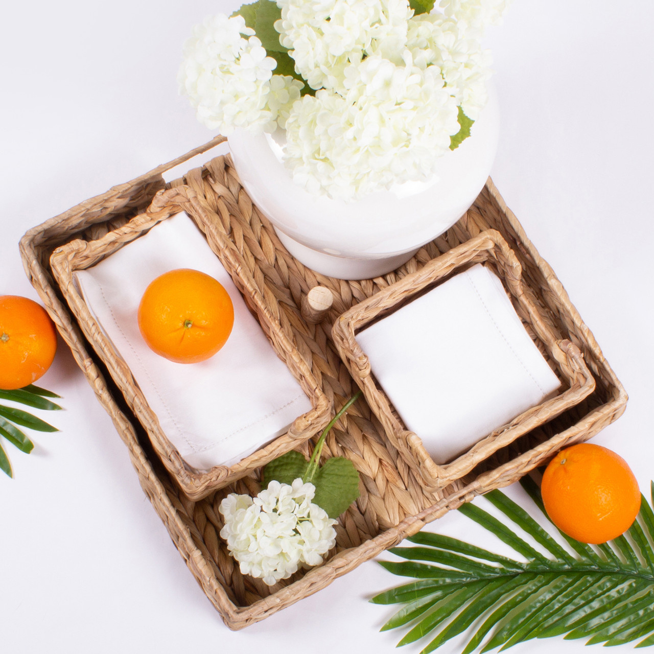 8 Oak Lane Woven Cocktail Napkin Tray - Thumbnail 5