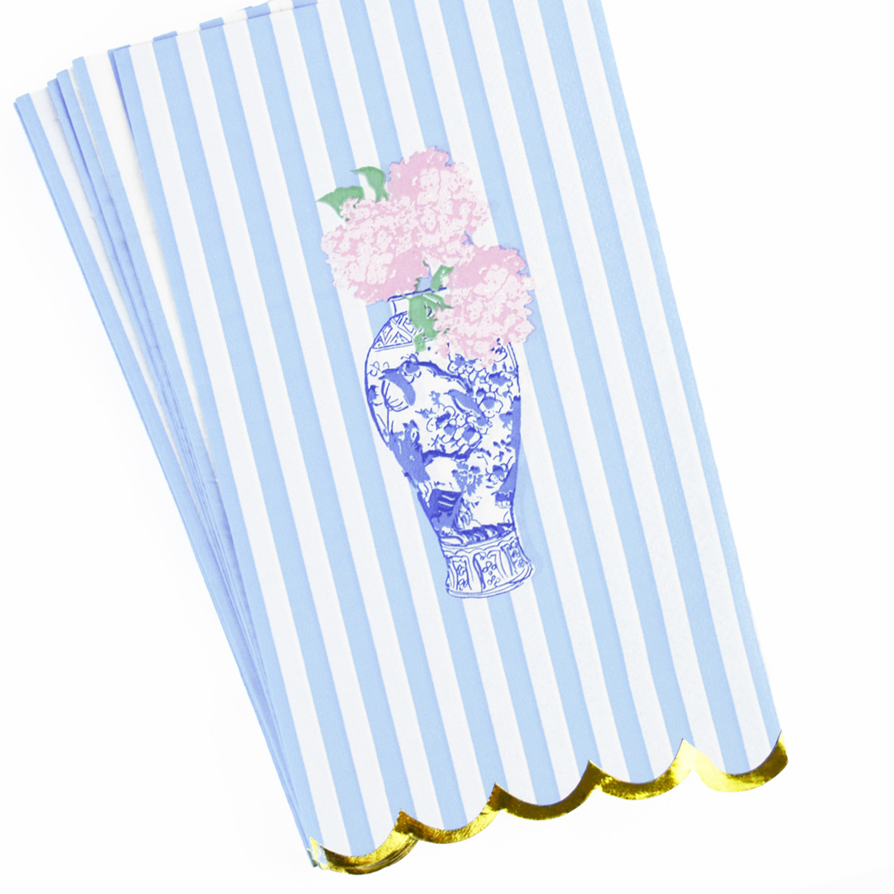 Ginger Jar Floral Paper Guest Towels - Thumbnail 2