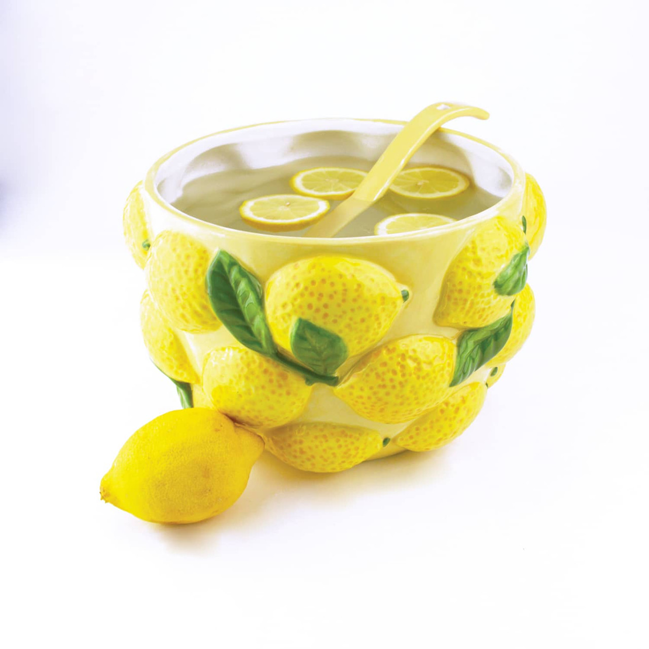 Lemon Punch Bowl & Ladle - 8 Oak Lane
