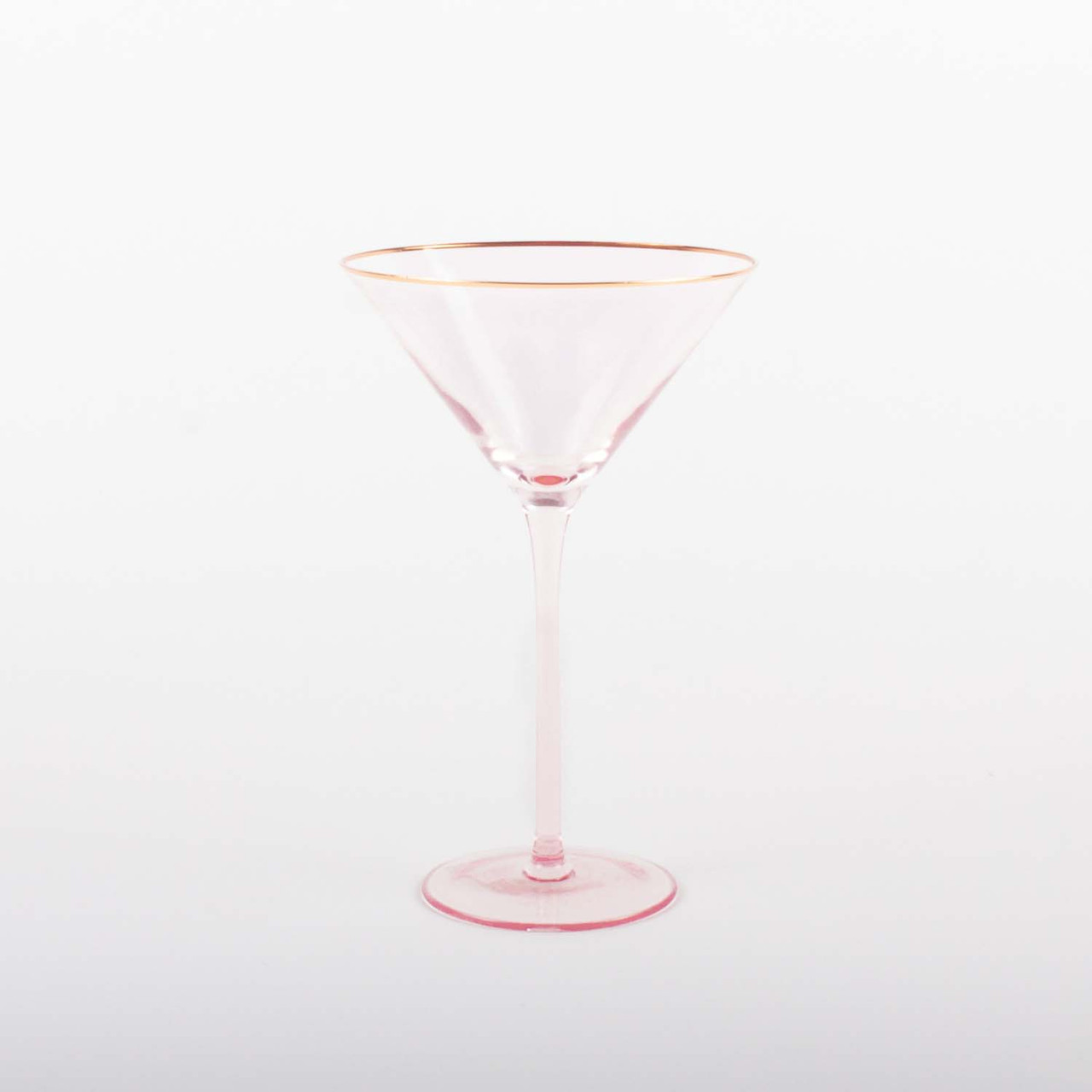 値下❗️MultiGlassFlowerVase Pinkマルティグラス Light Pink Martini Glass - 8 Oak Lane