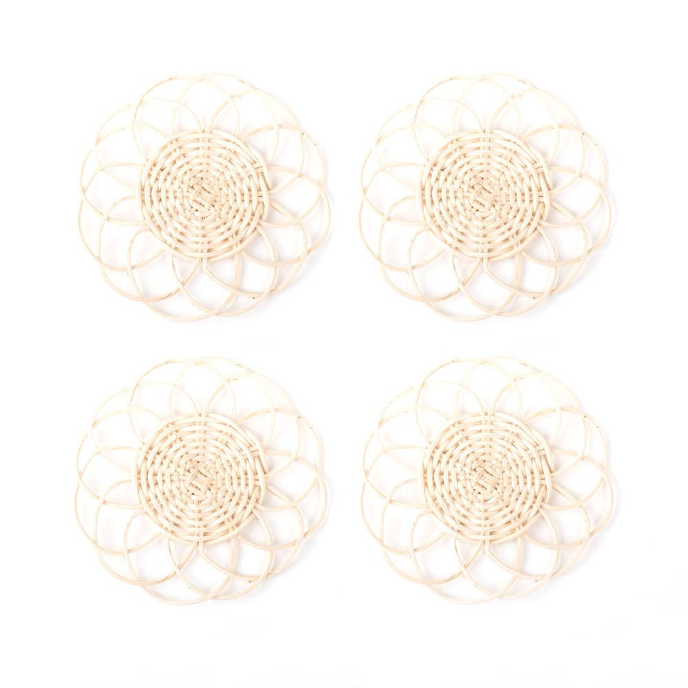 8 Oak Lane Rattan Coaster - Thumbnail 4