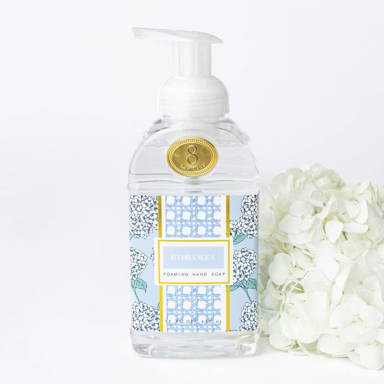 Hydrangea 15oz Foaming Hand Soap - 8 Oak Lane