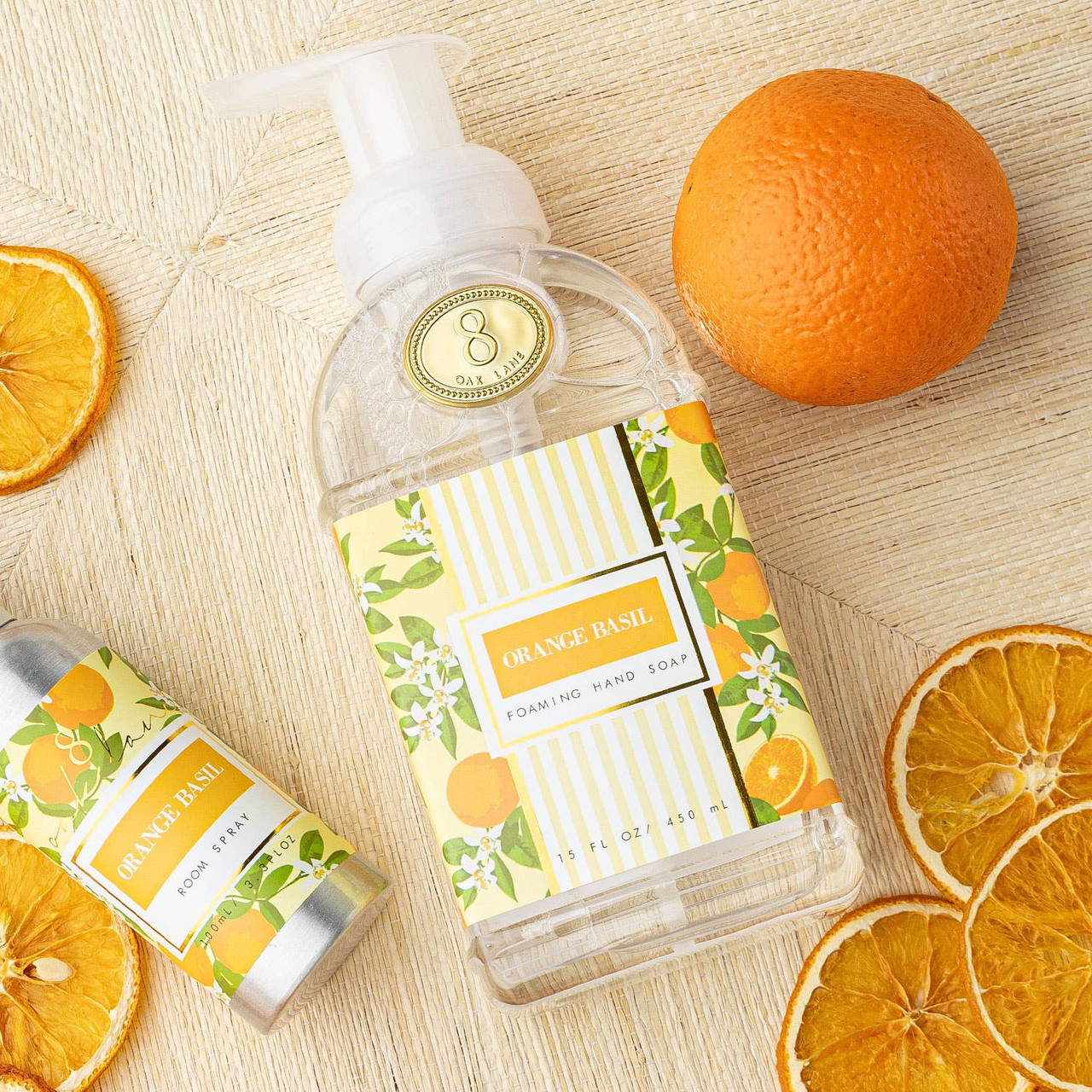 SAVONページ Orange Basil 15oz Foaming Hand Soap - 8 Oak Lane