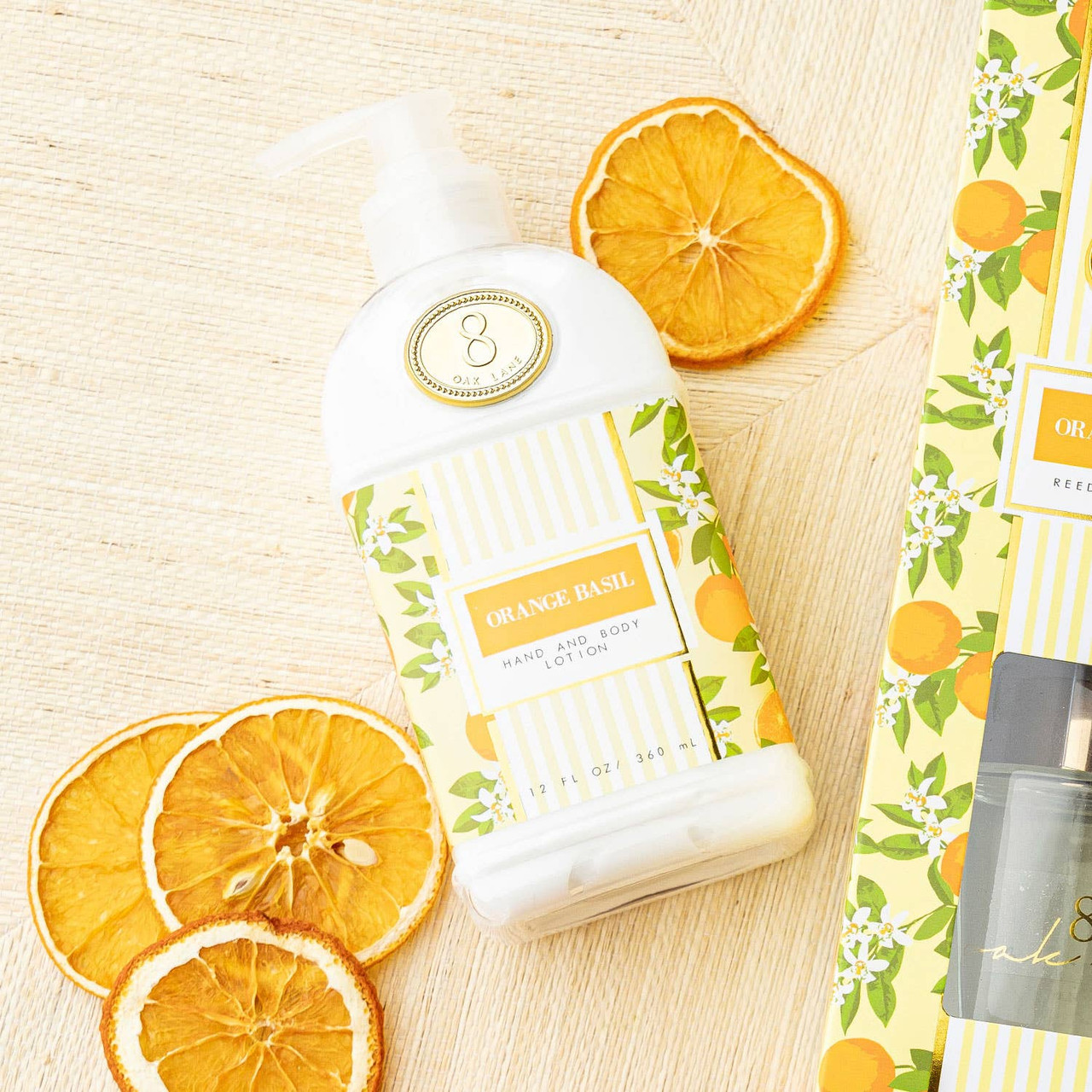 Orange Basil 300ml Hand & Body Lotion - 8 Oak Lane