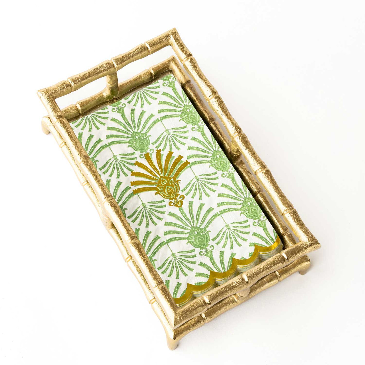 8 Oak Lane Deco Palms Guest Towel - Thumbnail 2