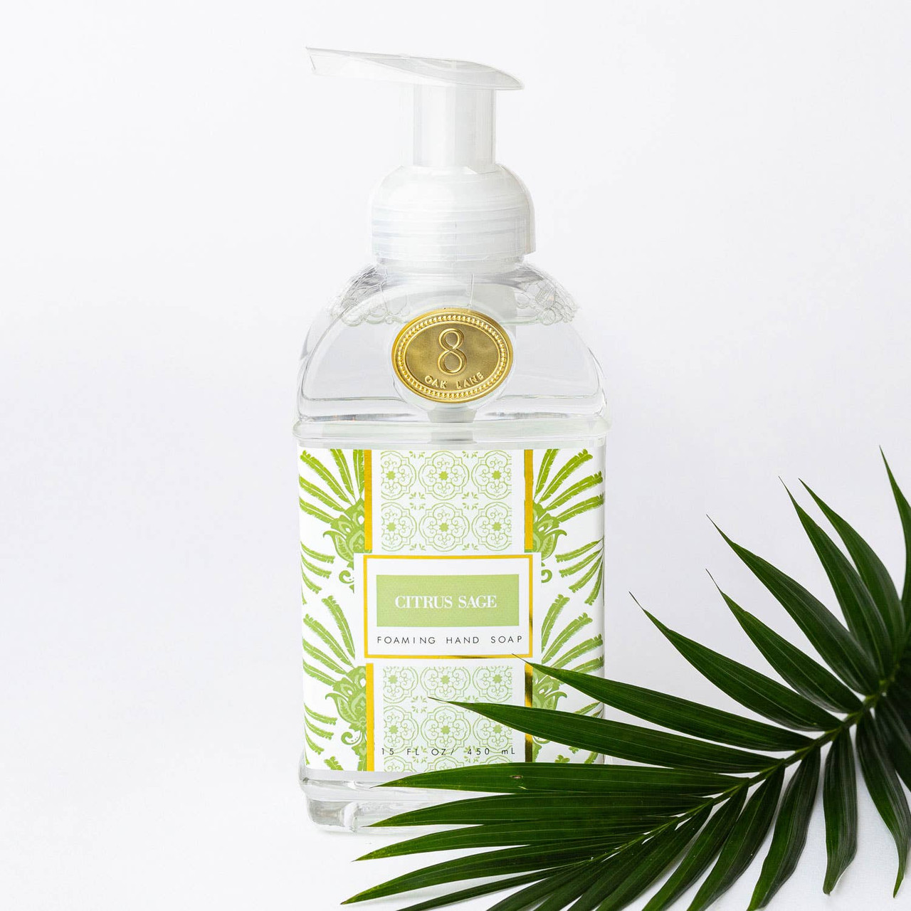 Citrus Sage 15oz Foaming Hand Soap - 8 Oak Lane