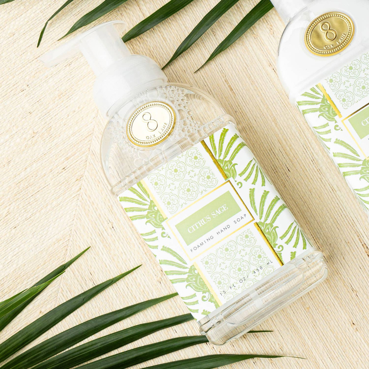 Citrus Sage 15oz Foaming Hand Soap - 8 Oak Lane