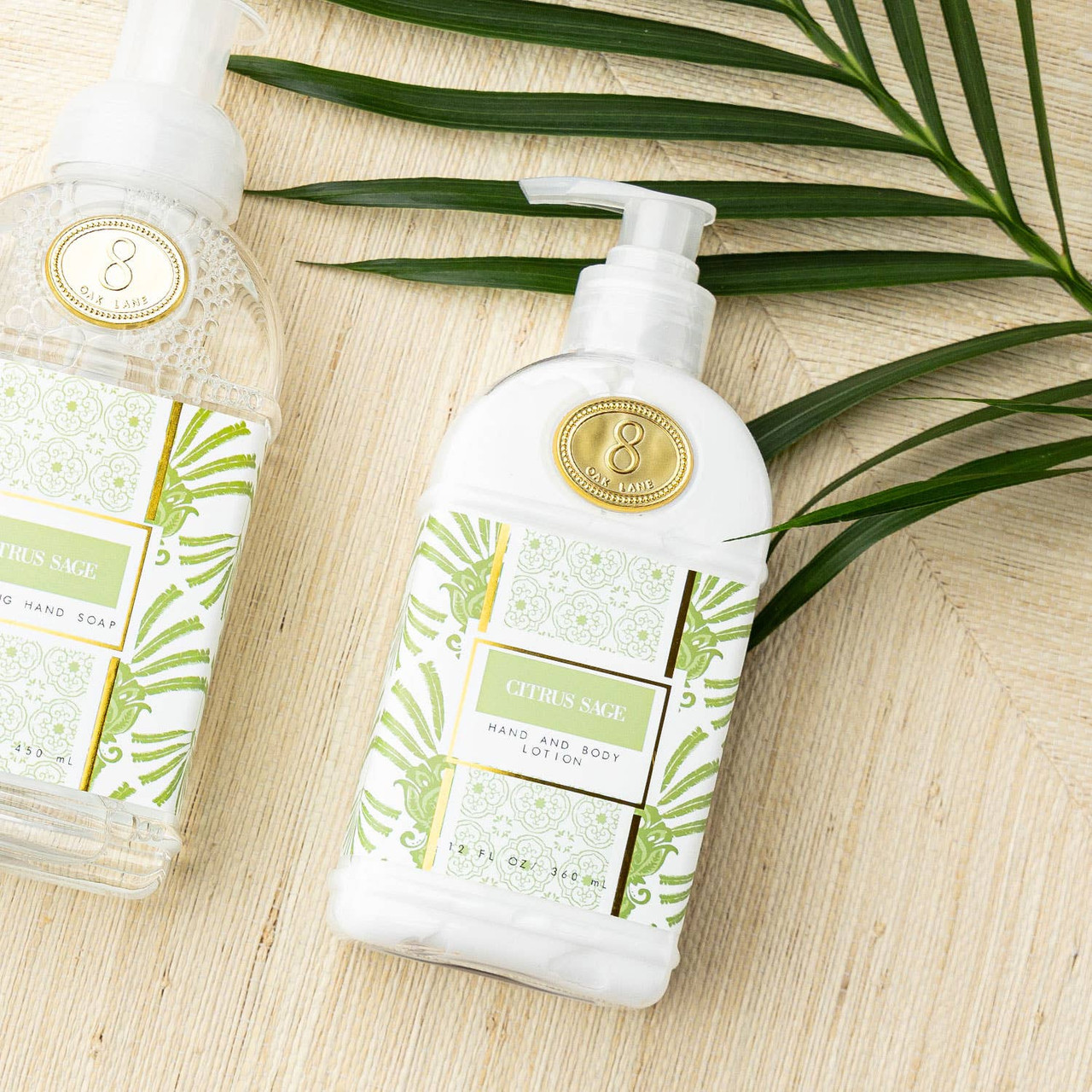 Citrus Sage 300ml Hand & Body Lotion - 8 Oak Lane