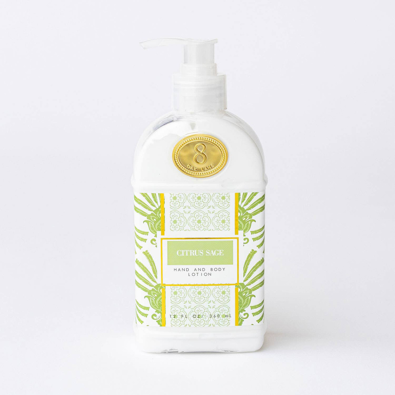Citrus Sage 300ml Hand & Body Lotion - 8 Oak Lane