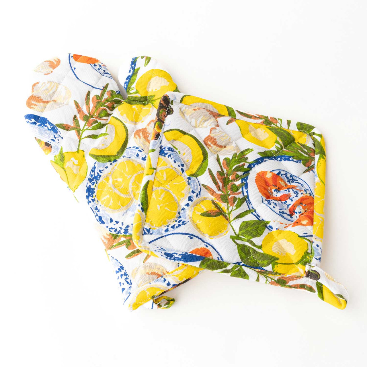 8 Oak Lane Santorini Oven Mitt