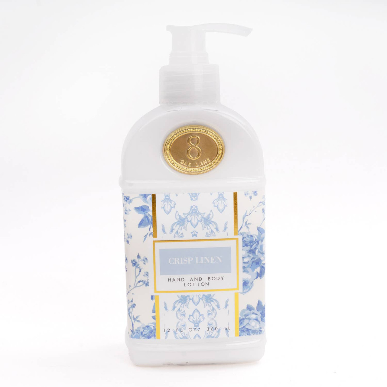 Crisp Linen 300ml Hand & Body Lotion - 8 Oak Lane