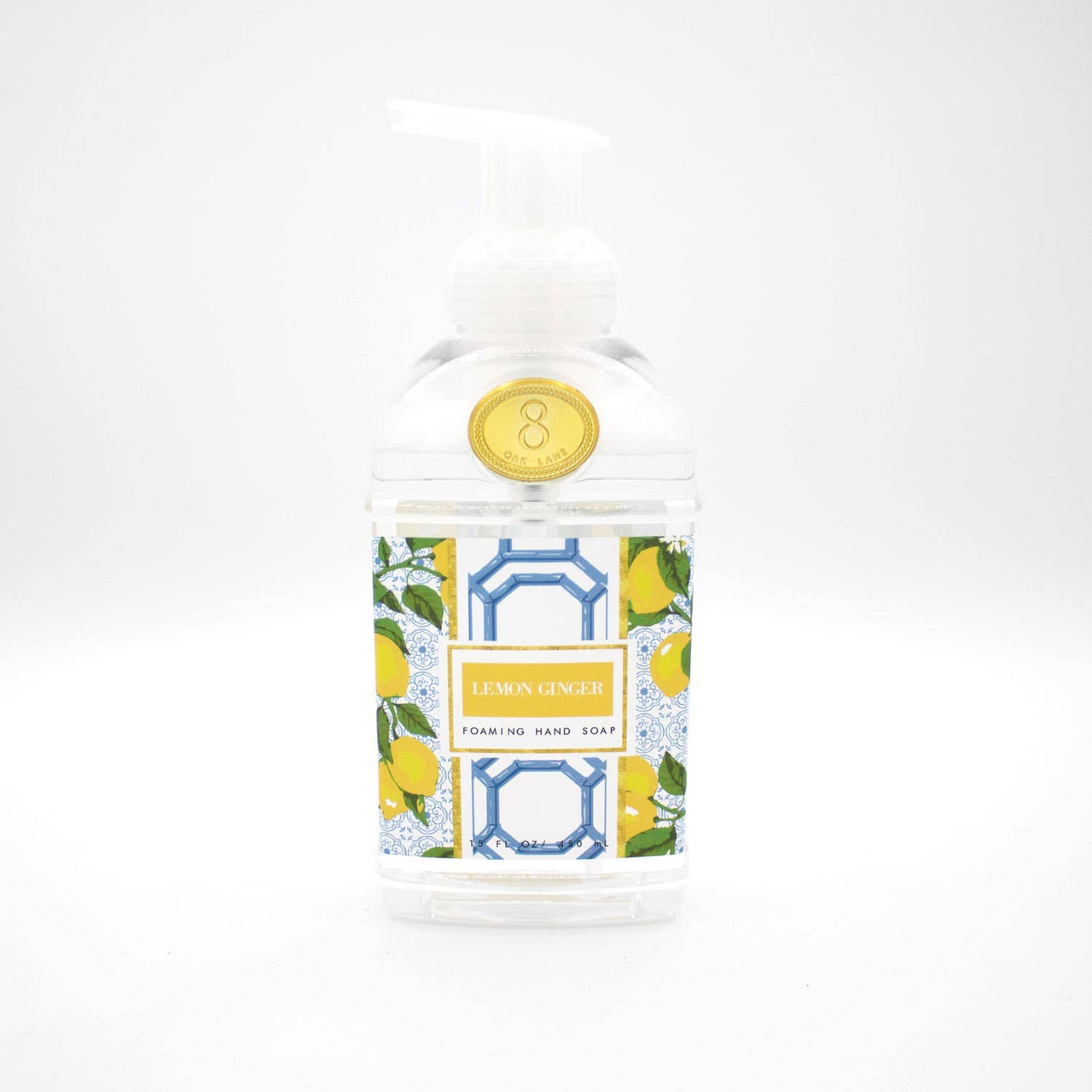 Lemon Ginger 15oz Foaming Hand Soap - 8 Oak Lane